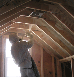 Charleston WV attic spray foam insulation